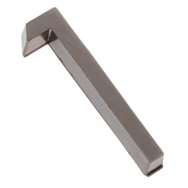 DOLITY Chrome Door Number & Letters for House Flat Apartment Shop ALPHABET Digit 1 Number 1