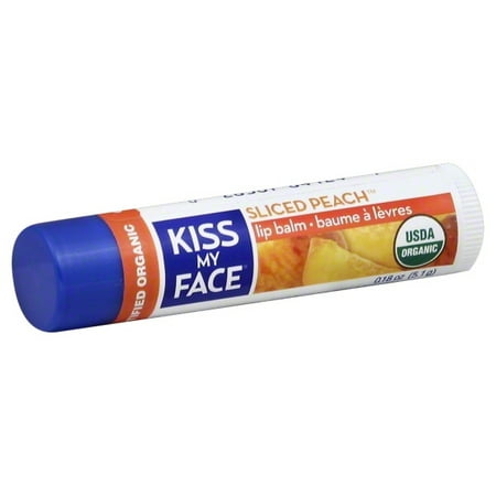 Kiss My Face Organic Lip Balm Sliced Peach