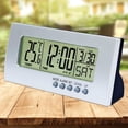 thumbnail image 2 of Reloj De Calendario funciones Muestra Una De Información, Incluida (12/24 tiempo tiempo de tiempo de tiempo de s), Mes, Fecha, Temperatura ( degree C /  degree F). Soledad Reloj despertador digital de mesa, 2 of 10