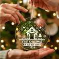 thumbnail image 7 of Coupled Up New Home First Christmas 2024 Crystal Keepsake Ornament 2.5x2.5, 7 of 7