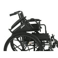 thumbnail image 6 of Drive Medical Cruiser III Light Weight Wheelchair with Flip Back Removable Arms, Adjustable Height Desk Arms, Elevating Leg Rests, 18", 6 of 8