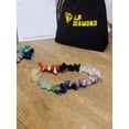 thumbnail image 2 of 7 Chakra Bracelet, , Meditation Healing, Crystal Healing, Beaded Bracelet, 2 of 6