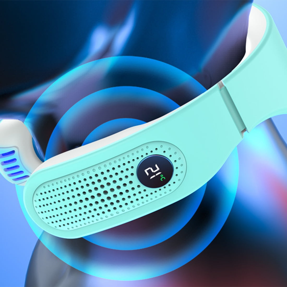 Portable Air Conditioner Neck Fan,Semiconductor Neck Cooler Air