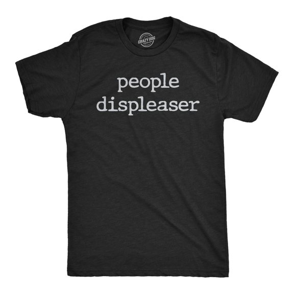 Mens Funny T Shirts People Displeaser Sarcastic Tee For Men Graphic Tees