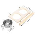 thumbnail image 3 of Bird Feeding Dish, Stainless Steel Cage Accessories For Eatting Fruit Vegetable Skewer, 3 of 8