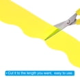 thumbnail image 4 of Uxcell 2.24"x32.8Ft Bulletin Board Border,Scalloped Trim Strips Decor,Bright Yellow, 4 of 6