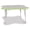 Gray/Key Lime, variant on Four Leaf Activity Table, E-height - Freckled Gray/Key Lime/Gray