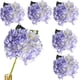 thumbnail image 1 of Xiao Hua piezas de flores artificiales de seda de hortensia de lavanda de 14,2 pulgadas, tallos de hortensia falsos para centro de mesa de boda, hogar y jardín., 1 of 5