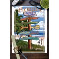 thumbnail image 3 of Marco Island, Florida, Destinations Sign (9x12 Wall Art Print, Home Decor), 3 of 3
