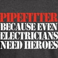 thumbnail image 3 of CafePress - Pipefitter Electrician Heroes T Shirt - Men's Classic Graphic Cotton T-Shirt, 3 of 4