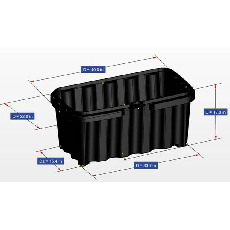 belper◯boxbag PowerPacker 45-Gallon Truck Box/Cargo Bin - Walmart.com