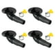 thumbnail image 1 of Conector de manguera de drenaje de aire acondicionado Uxcell de 20 mm, 4 piezas de conector de drenaje universal con abrazadera, estilo negro 8, 1 of 5