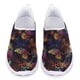 thumbnail image 1 of Zapatos planos informales para mujer, zapatillas con estampado de mariposas en 3D, de malla transpirable, para caminar al aire libre, para verano y otoño, 1 of 5