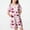 Multicolor D, variant on Abtuhar Girls 3 to 12 Years Summer Short Sleeve Round Neck All Over Print Loose Night Dress for Indoor Rest