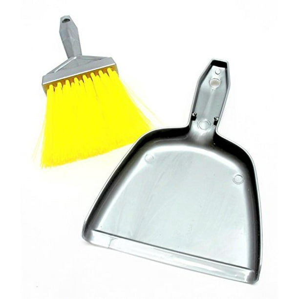 Mr. Clean MiniSweep Compact Dustpan And Brush Set , Colors may vary