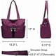 thumbnail image 2 of Women Casual Totes Handbags Shoulder Bags Purses Soft Nylon Bag, 2 of 4