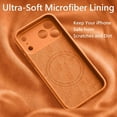 thumbnail image 3 of Magnetic for iPhone 17 Pro Max Case, Compatible with MagSafe, [Integrated Silicone Camera Control Button] [Camera Protection] Anti-Scratch Microfiber Lining Phone Case, 6.9", 3 of 9