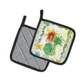 thumbnail image 2 of Carolines Treasures 8081PTHD Red Headed Funky Mermaid Pair of Pot Holders , 7.5HX7.5W, multicolor, 2 of 2