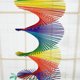 thumbnail image 2 of FLhrweasw Rainbow 3D Wind Spinner - Carillón viento bambú para jardín (M), 2 of 9