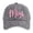 Grey, variant on Mini Hats For Women Funny Adjustable Baseball Cap Adjustable Cotton Embroidered Parent-Child Baseball Caps Pink One Size