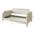 thumbnail image 4 of HMD Lit de Repos Double Rembourré Beige, 4 of 5