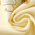 thumbnail image 6 of Odeerbi Kids Boys Girls Cotton Pajama Sets Cartoon Printed Loungewear Fashion Casual Round Neck Short Sleeve Tops Printed Shorts Pajamas Sets Yellow, 6 of 6