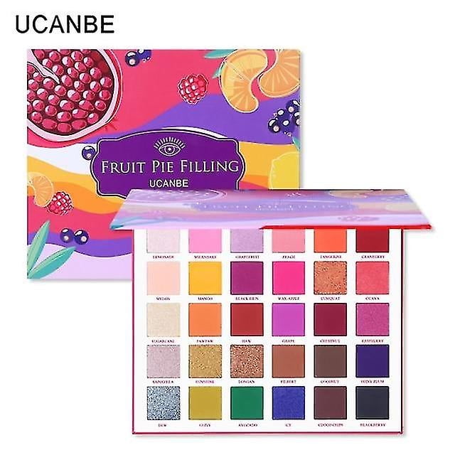 Paleta de sombras de ojos HUOGUO Fruit Pie Filling 30 colores