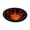 E, variant on Halloween 3D Optical Illusion Round Rug, Velvet Vortex Ghost Circular Floor Mat, Non Soft Indoor Seasonal Carpet For Bedroom, Living Room & Bathroom Decorï¼50*50cm)