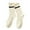 White, variant on XuJwPNcy Socks for Women Ruffle Casual Crew Socks Cotton Breathable Cute Knit Curvy Trim Ankle Socks
