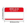 thumbnail image 4 of 300 Sticker Name Tags Sticker Labels Embellishment Meeting Daycare Organizer Words, 4 of 8