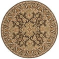 thumbnail image 4 of SAFAVIEH Classic Roxanne Floral Bordered Wool Area Rug, Brown, 2' x 3', 4 of 10
