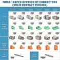 thumbnail image 5 of 188pcs Deutsch Dt Gray Connector Kit With 16 Solid Contacts In 2,3,4,6,8 And 12 Pin Configurations,automotive Connectors, 5 of 5
