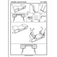 thumbnail image 6 of Cyril 45 Inch 4 Drawer Mango Wood Home Office Study Desk, Open Shelf, Angled Legs, Oak Brown- Saltoro Sherpi, 6 of 6