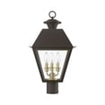 thumbnail image 5 of Livex Lighting - Wentworth - 3 Light Large Outdoor Post Top Lantern In Classic, 5 of 9