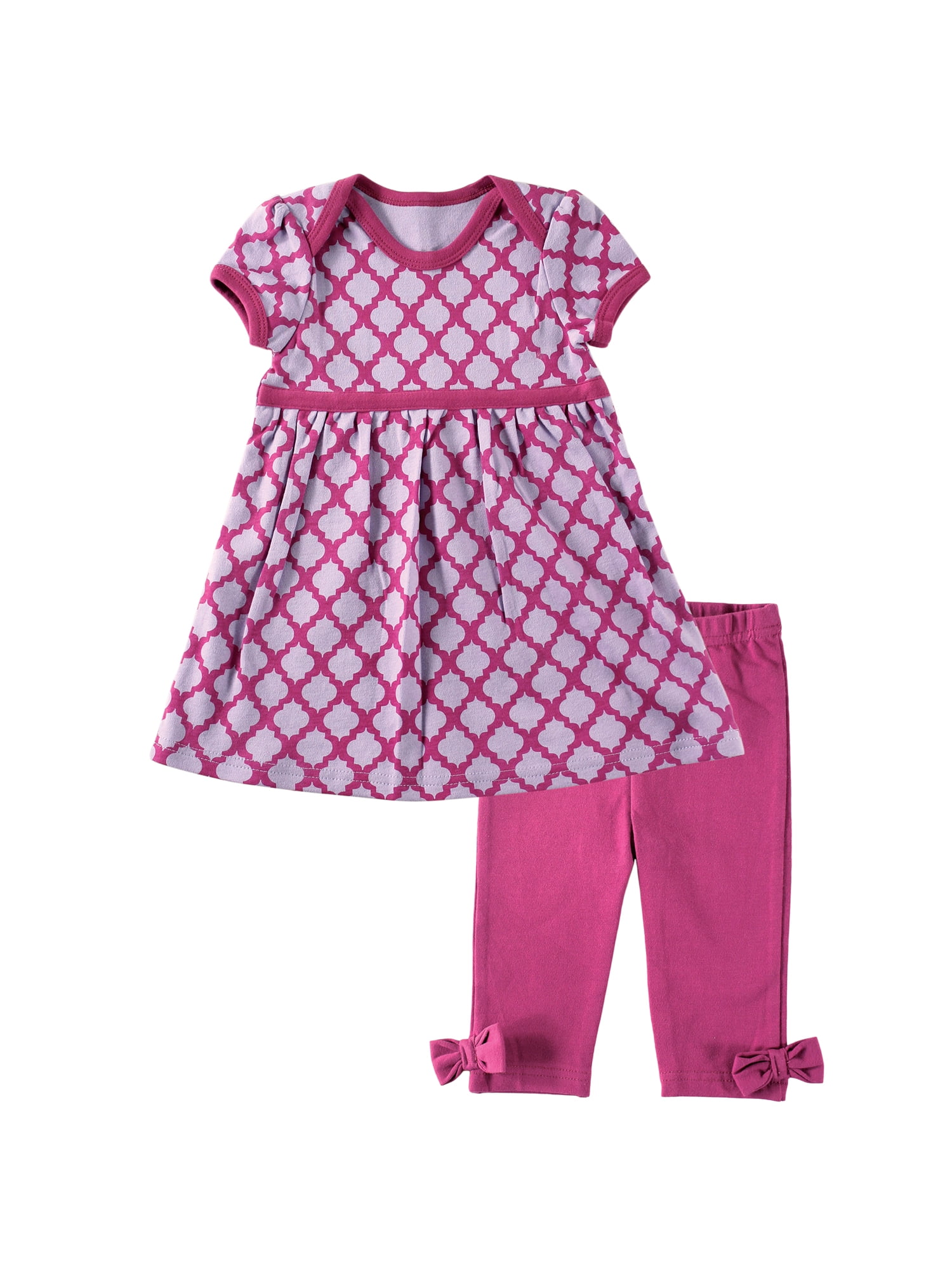 Hudson Baby - Baby Girls' Dress and Leggings - Walmart.com - Walmart.com