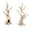 White#0831-267, variant on Resin Reptile Terrarium Hideout Ornament - Tree Branch Climbing Decor for Gecko Lizard Spider Tank Black