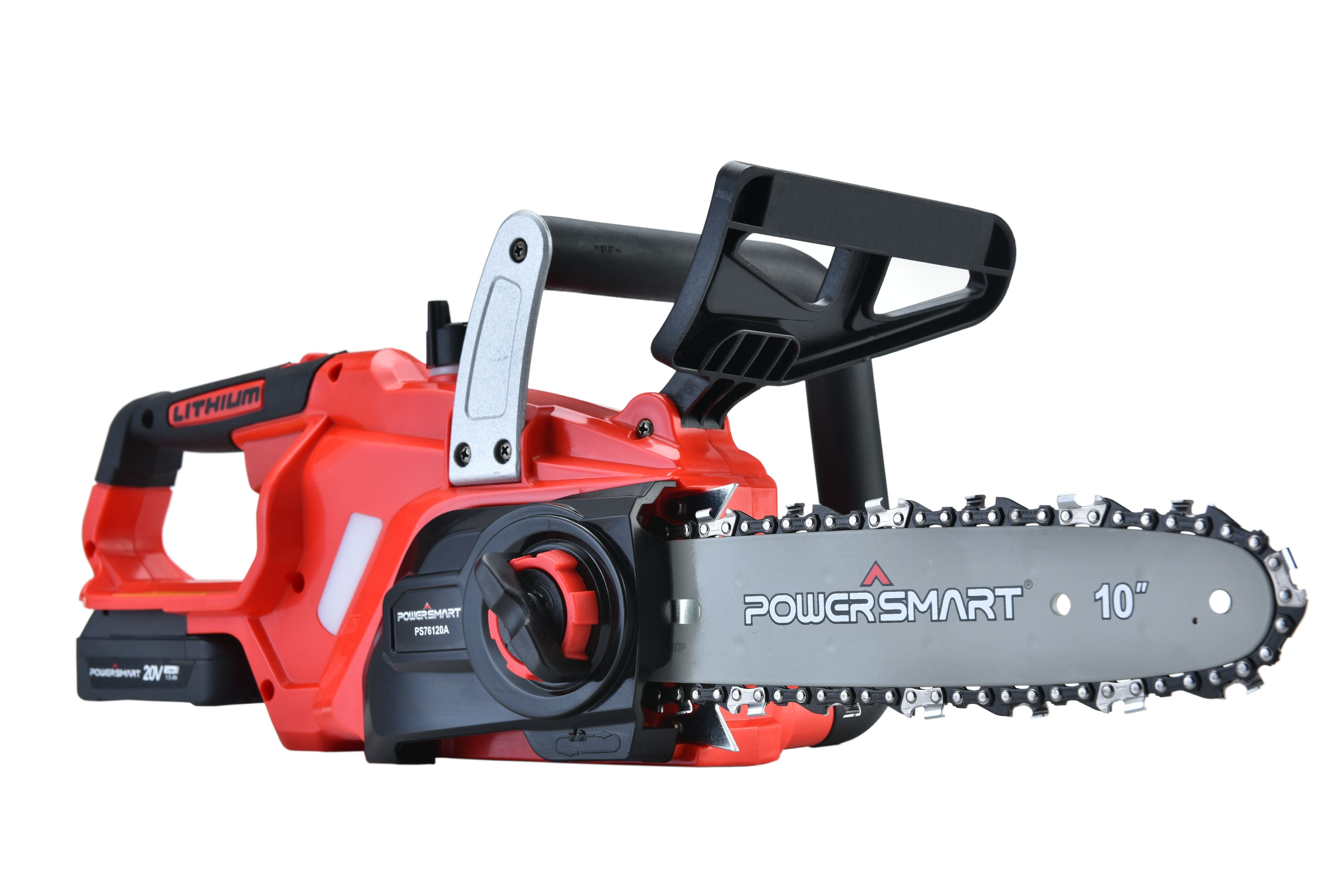 Photo 1 of (NEW) PowerSmart PS76120A 10 inch 20 V Cordless Chain Saw