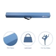 thumbnail image 3 of 8 Ft Folding Balance Beam Anti-slip Walking Beam for Kids | Balance Training Gymnastics Equipment for Practice, Physical Therapy and Professional Home Training, Blue, 3 of 7