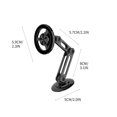 thumbnail image 2 of Amzcrzy Electrónica para hombres Organizador de electrónica Cámara digital Universal 360° Pro, teléfono con ventosa magnética, totalmente metálico, navegación plegable para coche. Accesorios para jue, 2 of 2