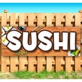 thumbnail image 1 of Sushi 13 oz Vinyl Banner With Metal Grommets, 1 of 4