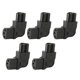 thumbnail image 2 of 5pcs IEC320 C6 to IEC320 C7 Power Adapter 2500W Power Socket Adapter for PDU Chassis Power Supply UPS Socket, 2 of 5