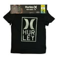 thumbnail image 2 of Hurley Boy's 2-Piece Fleece Lined Hoodie & Cotton Blend Tee Set (Heather Grey/Black, 14/16), 2 of 2