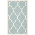 thumbnail image 1 of Safavieh Dhurries Light Blue Contemporary Rug - 3' x 5', 1 of 2
