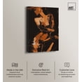 thumbnail image 2 of Graceful Abstraction Brown Earthy Abstract Canvas Wall Art by Art Remedy, Gallery Wrapped, 16"x24", 2 of 7