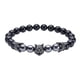 thumbnail image 2 of Fiudx La Pulsera Del Lobo Negro Refleja El Temperamento Más Pulsera Negra, 2 of 3