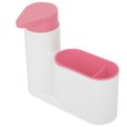 thumbnail image 2 of Washing Sponge Storage Sink Sponge Storage Sink Soap Storage Kitchen Detergent Storage Multifunctional Washing Sponge Sink Detergent Soap Dispenser Storage Kit Pink ANGGREK Otros, 2 of 8