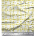 thumbnail image 1 of Soimoi polyester Crepe Fabric Damask Decorative Print Fabric by the Yard 42 Inch Wide, 1 of 1