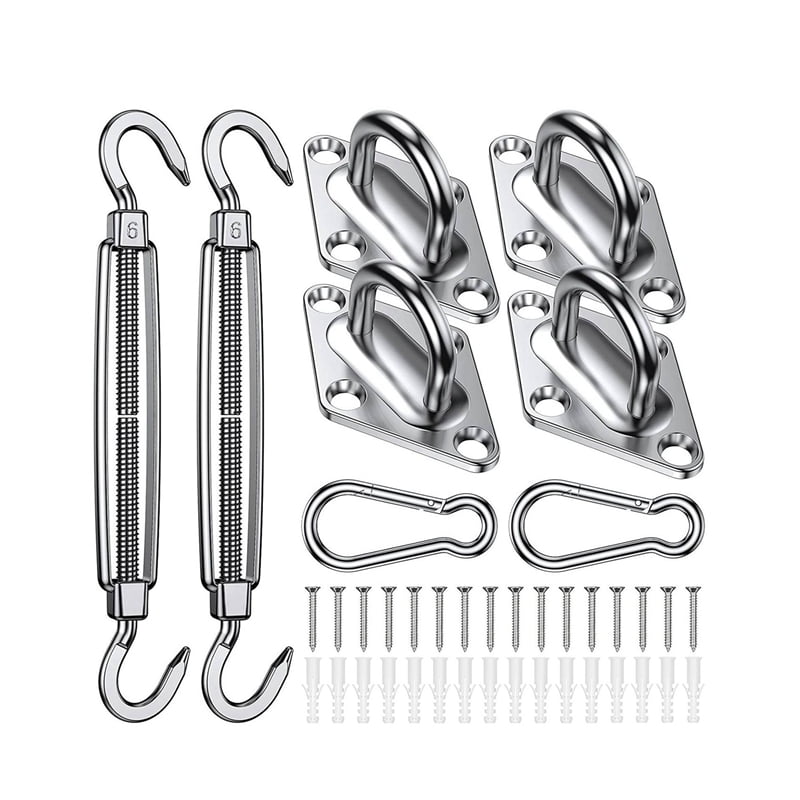 M6 Heavy Duty Shade Sail Fixing Kit,Stainless Steel Installation