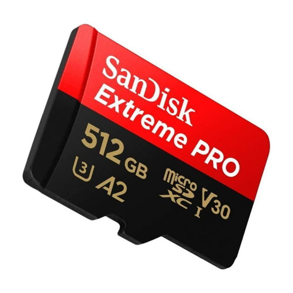 SanDisk Extreme Pro 512GB microSDXC, 170MB/s Read, 90MB/s