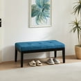 Gericco Upholstered Tufted Entryway Bench, Bedroom Bench for End of Bed